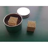 Magno Cube Gold By Dr. Jordan 216pc with 4 Extra Balls! 220 Total in Nice Foam Lined Container