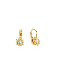 Gabriel & Co. - Childrens Opal October Birthstone Earrings