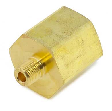 Parker 8-2-RA-B-01 Brass, Pipe Reducing Adaptor 1/2" Female x 1/8" Male NPT