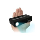 AAXA KP500-01 P4 Pico Pocket Projector with 80 Lumens LED and Rechargable Battery