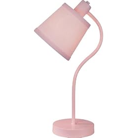 Pink Metal Desk Lamp