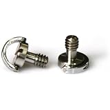 Smallrig&reg; D Shaft D-ring Screw Adapter 1/4 Inch Thead for Camera Tripod Qr Quick Release Plate (Pack of 2)
