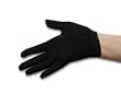 CLEARANCE 1-Button Matte Spandex Shortie Gloves, cuff ends at the wrist bone.