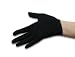 CLEARANCE 1-Button Matte Spandex Shortie Gloves, cuff ends at the wrist bone.