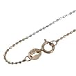 18k Dual White & Rose Gold 0.75mm Sparkling Beaded Chain - Dahlia Classic Collection 18k Dual White & Rose Gold 0.75mm Sparkling Beaded Chain - Dahlia Classic Collection