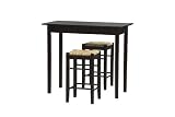 Linon Tavern Three Piece Counter Set