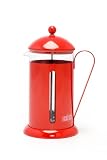 Review Le Cafetiere RB080800 / LaCafetiere Rainbow 8 Cup Coffee Press, Red