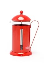 Rainbow Red 8 cup Cafetiere
