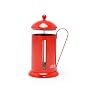 Rainbow Red 8 cup Cafetiere
