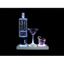 Fortune Products LB-513w Rectangle Light Base with White LED's, 13" Length x 5" Width x 1-1/4" Height
