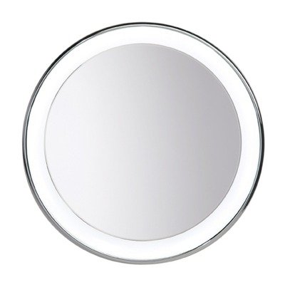 Tech Lighting 700BCTIGRR30C Tigris Collection – Recessed Round Mirror, Chrome Finish – 30″ Diameter