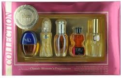 WOMENS DANA VARIETY by 5 PIECE VARIETY WITH NAVY COLOGNE SPRAY .3 OZ & HEAVEN SENT EDP SPRAY .5 OZ & TOUJOURS MOI EDT SPRAY .5 OZ & TABU EAU DE COLOGNE .5 OZ & CHANTILLY EDT SPRAY .4 OZ & ALL ARE MINIS