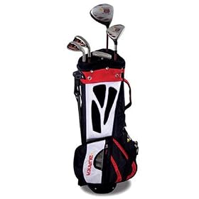 31uYJ02MhnL. SL500 AA280  Taylor Made Burner Junior Golf Set w/ Bag Ages 4 6