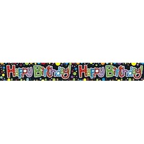 Expression Factory 2.6m Happy Birthday Banner