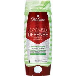 Old Spice Body Wash Dry Skin Defense Live Wire Scent, 16-Ounce (Pack of 2)