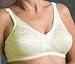   - Jacquad Soft Cup Mastectomy Bras, Candlelight, Fits 36B-48B, Sold in Set of Two