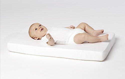 Cranial Cradle Mattress Bassinet Pad, White