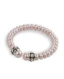 Fresh by Honora Children's Cultured Freshwater Pearl & Sterling Silver Cuff Bracelet