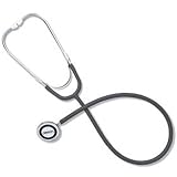 Omron-411-BLK Lightweight Single Head Stethoscope, Black