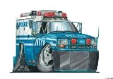 Review The Moneyman  / NYPD TRUCK KOOLART image CERAMIC MUG 902