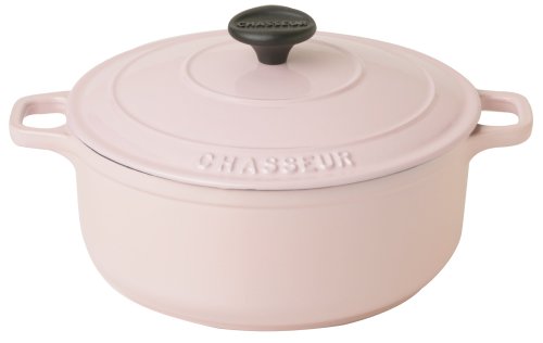 CHASSEUR ラウンドキャセロール 20cm ピンク CH37220PK
