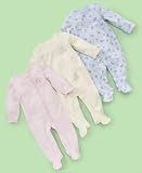 First Impressions Baby Boy and Girl Footed Coveralls