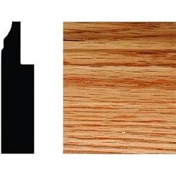 House of Fara W3750 Red Oak Wainscot Base