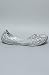 Melissa Shoes The Campana Zig Zag in Silver,Shoes for Women