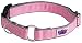 Doggles Reflective Dog Collars Pink Size Medium