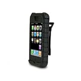 Speck Products ArmorSkin - Case for cellular phone - plastic - black - Apple iPhone