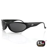 Bobster Action Eyewear Airlock I Interchangeable, Black Frame,3 Lenses, Nylon Pouch