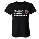 Pushing Daisies: Custom Junior Fit Bella Crewneck T-Shirt