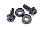 eclat Teck Cassette Parts, Hex bolt & washer, Fits Front & Cassette Hub