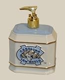 NCAA North Carolina Tar Heels Ceramic Liquid Soap Dispenser