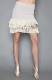 Free People The Merrie's Ruffle Half Slip,Skirts for Women