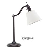 OttLite 20M30BZD Marietta Table Lamp, Antiqued Bronze (20 Watt)