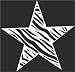 Star Zebra Sticker Image
