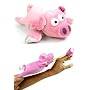 Slingshot Flying Pig With Oink Sound