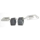 Pypes Exhaust MHV6 Stainless Steel Muffler Hanger Kit for Ford Mustang Kit by Pypes Exhaust