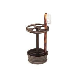 InterDesign Cameo Toothbrush Stand, Bronze