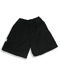 Dogwood - Boys Twill Cargo Pull on Shorts, Black