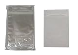 100 Cast Polypropylene (Plastic) Resealable Outer Sleeves with Flap for Current Size Comics #CXSPCURS (6-7/8