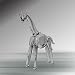 Crystal Giraffe 3 7/8" #6850
