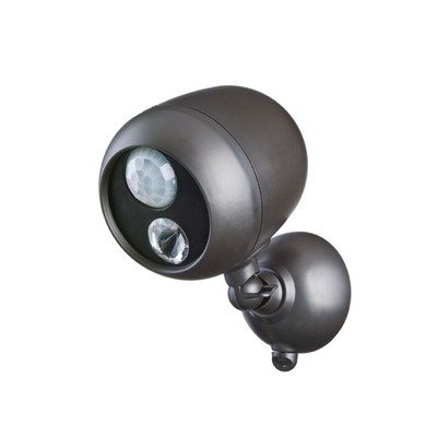 Battery Powered Motion Sensing LED Outdoor Security Spotlight