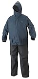 Coleman Mens 35mm PVC/Poly Rain Suit, Blue/Gray, Medium