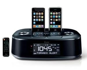 New-Hi-Fi Dual Alarm Clock - JV-I-MM183