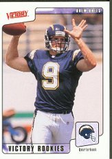 2001 Upper Deck Victory #415 Drew Brees RC - San Diego Chargers Football Rookie Card - New Orleans Saint Super Bowl MVP
