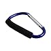 2 Jumbo Aluminum Carabiner Large D Ring Snap Hook Key Chain Cushion Grip 6 1/2