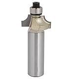 uxcell　ルータービットカッター　ビーディングビット　２－フルート　ラウンドビーズ　エッジング　１２．７ミリシャンク径　４．７６ミリ半径