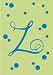 Monogram Polka Dot Garden Size Flag - Z